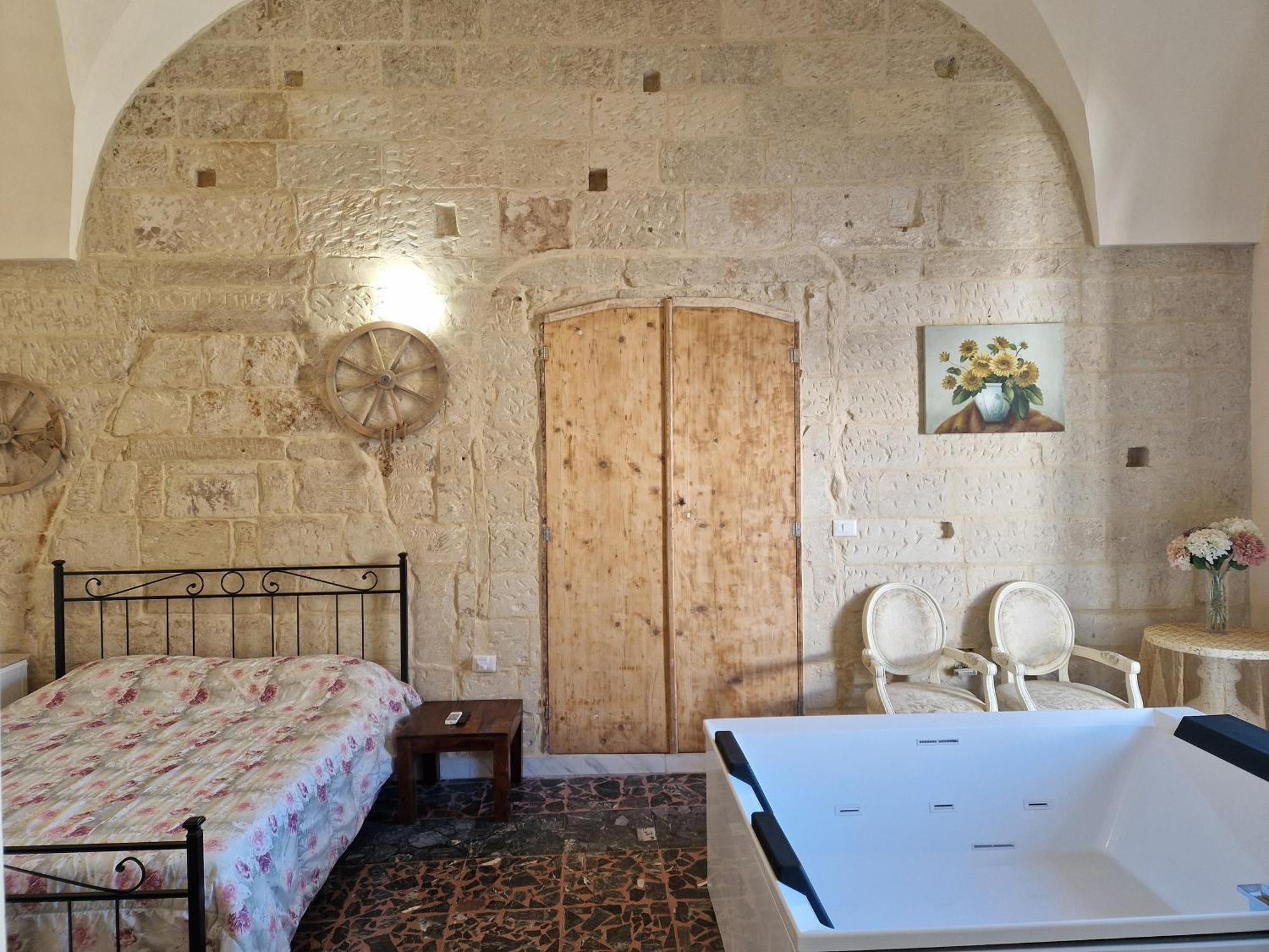 לינה וארוחת בוקר San Donato di Lecce Palazzo Costantini מראה חיצוני תמונה